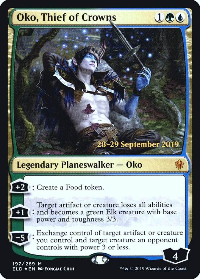 Oko, Thief of Crowns 197 card from Prerelease Cards