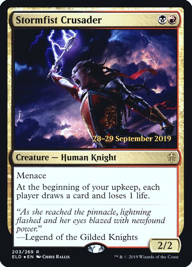 Stormfist Crusader 203 card from Prerelease Cards