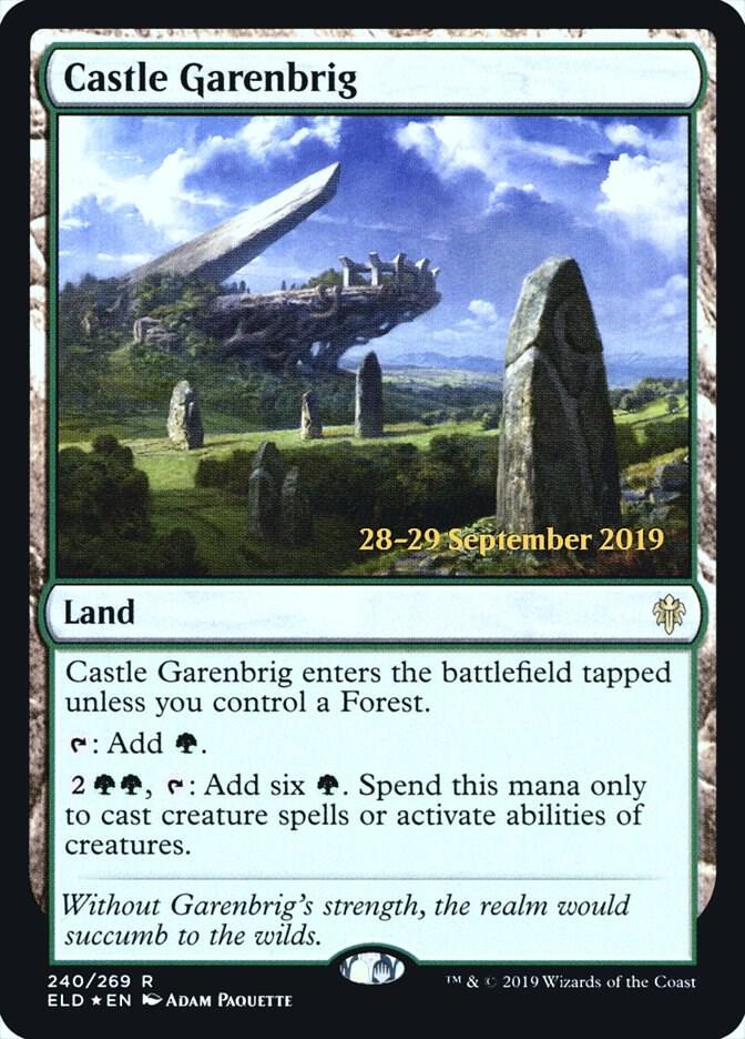 Castle Garenbrig 240 card from Prerelease Cards