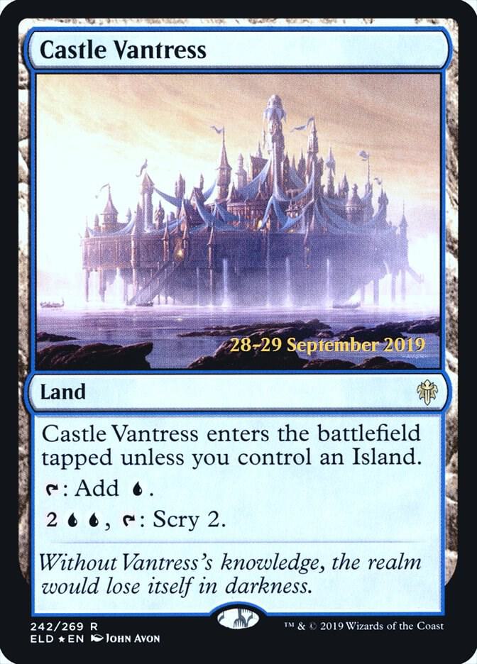 Castle Vantress 242 card from Prerelease Cards