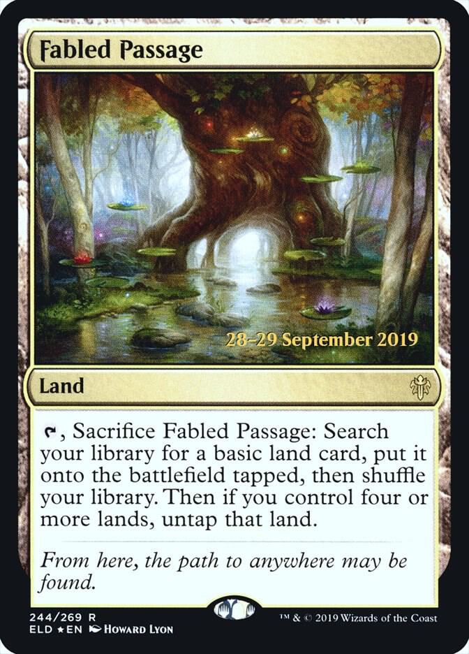 Fabled Passage (ELD) 244 card from Prerelease Cards