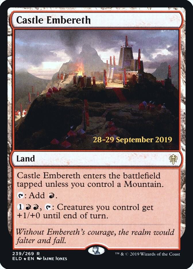 Castle Embereth 239 card from Prerelease Cards