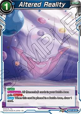 Altered Reality EX07-05 card from Expansion Deck Box Set 07: Magnificent Collection - Fusion Hero