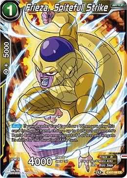 Frieza, Spiteful Strike EX07-08 card from Expansion Deck Box Set 07: Magnificent Collection - Fusion Hero