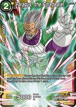 Paragus, the Forebearer EX07-09 card from Expansion Deck Box Set 07: Magnificent Collection - Fusion Hero