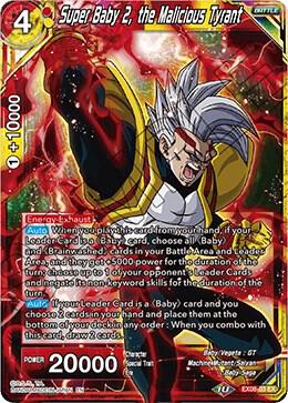Super Baby 2, the Malicious Tyrant EX08-03 card from Expansion Deck Box Set 08: Magnificent Collection - Forsaken Warrior