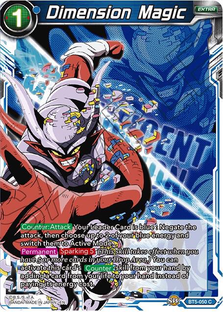 Dimension Magic BT5-050 card from Expansion Deck Box Set 07: Magnificent Collection - Fusion Hero