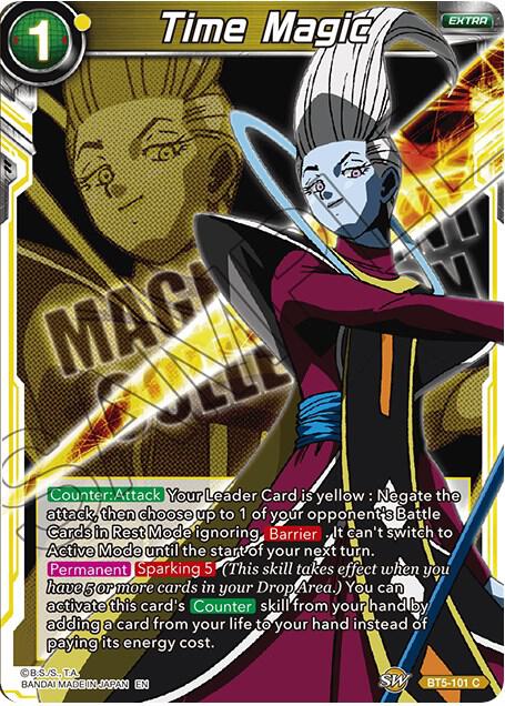 Time Magic BT5-101 card from Expansion Deck Box Set 08: Magnificent Collection - Forsaken Warrior