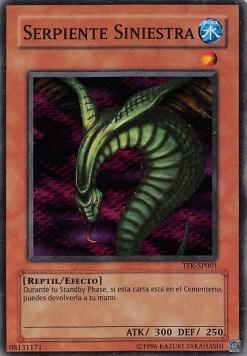 Sinister Serpent TFK-SP001 card from The Falsebound Kingdom