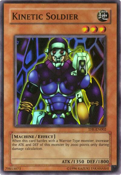 Kinetic Soldier TFK-EN002 card from The Falsebound Kingdom