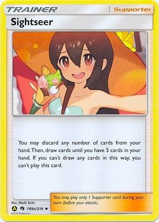 Sightseer 189a/214 card from Alternate Art Promos