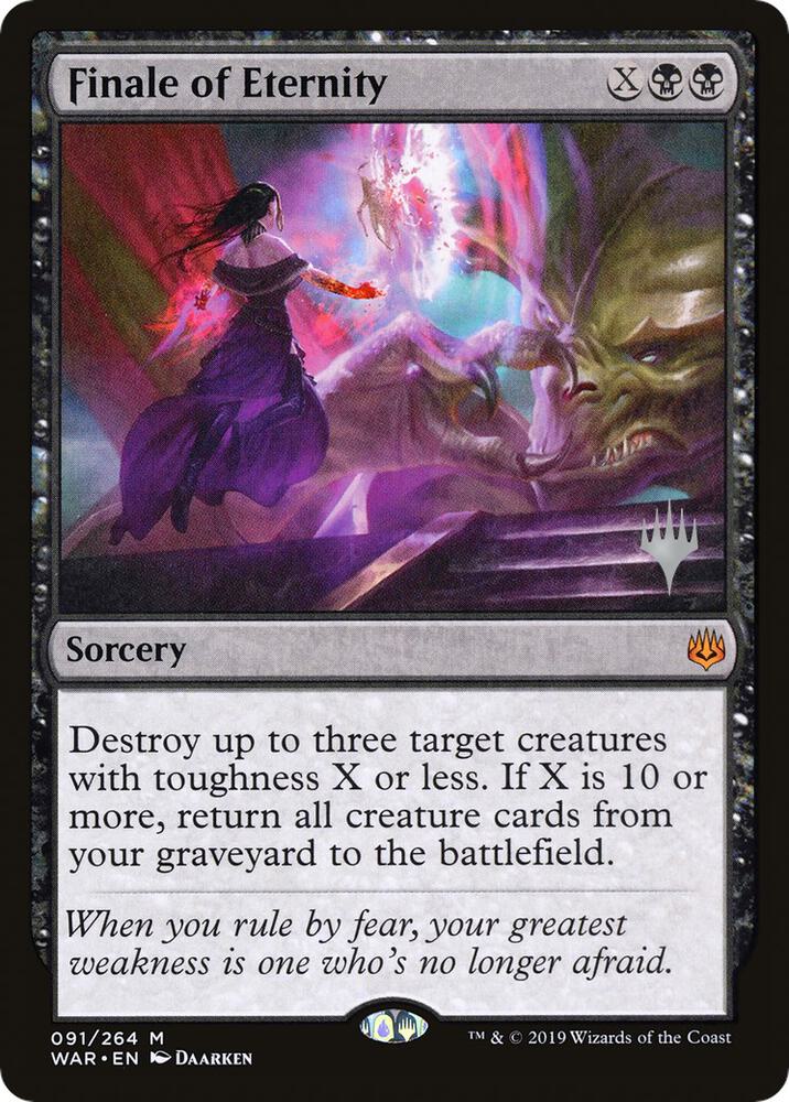 Finale of Eternity 91 card from Promo Pack: Throne of Eldraine