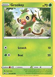 Grookey - 11/202 (Premium Collection) 011/202 card from Miscellaneous Cards & Products