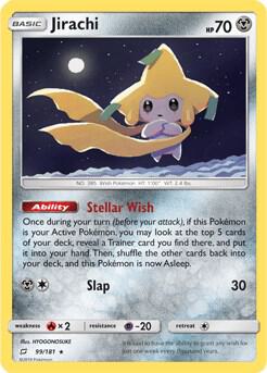 Jirachi - 99/181 099/181 card from Deck Exclusives