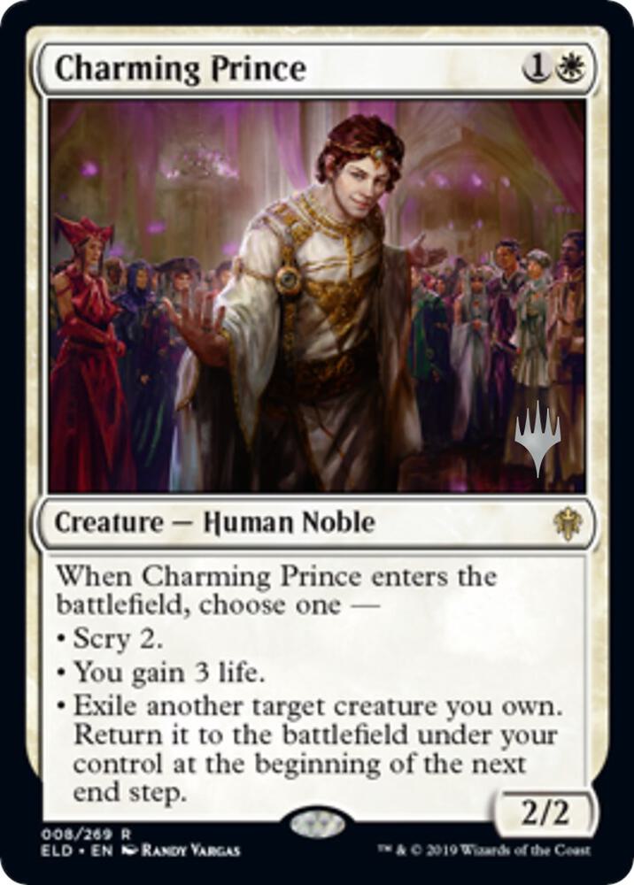 Charming Prince 8 card from Promo Pack: Throne of Eldraine
