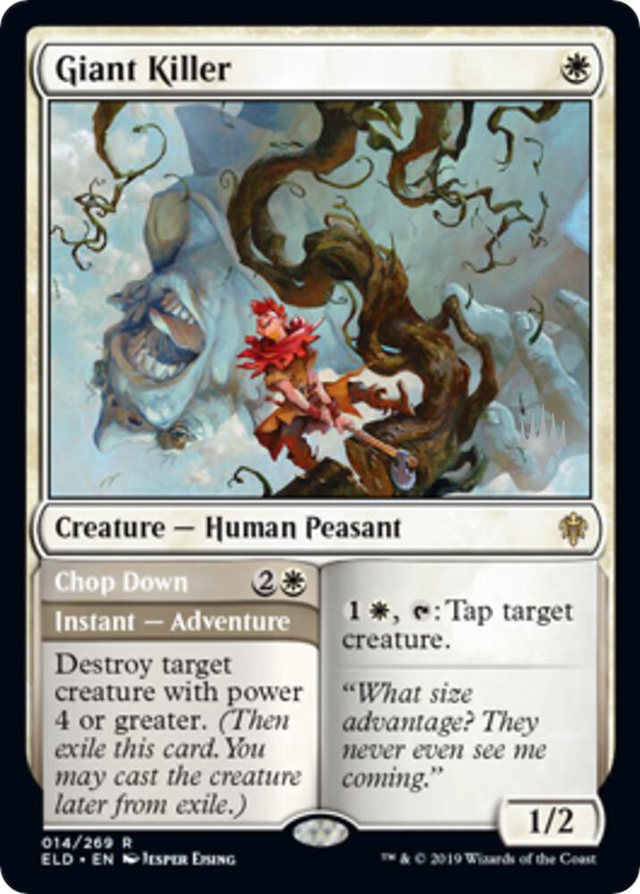 Giant Killer 14 card from Promo Pack: Throne of Eldraine