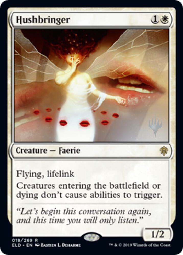Hushbringer 18 card from Promo Pack: Throne of Eldraine