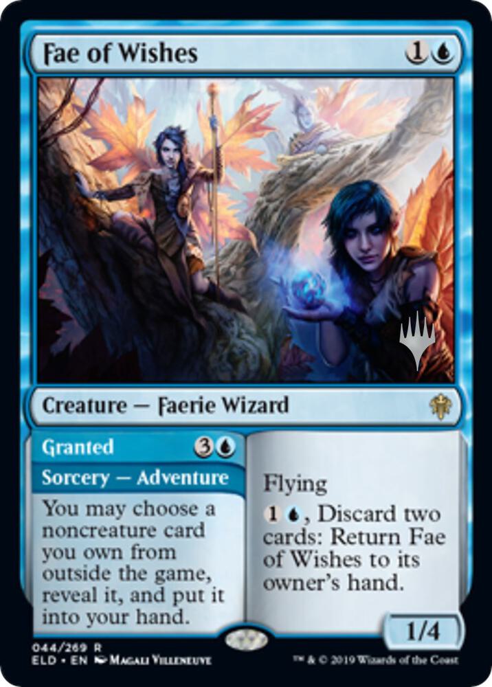Fae of Wishes 44 card from Promo Pack: Throne of Eldraine