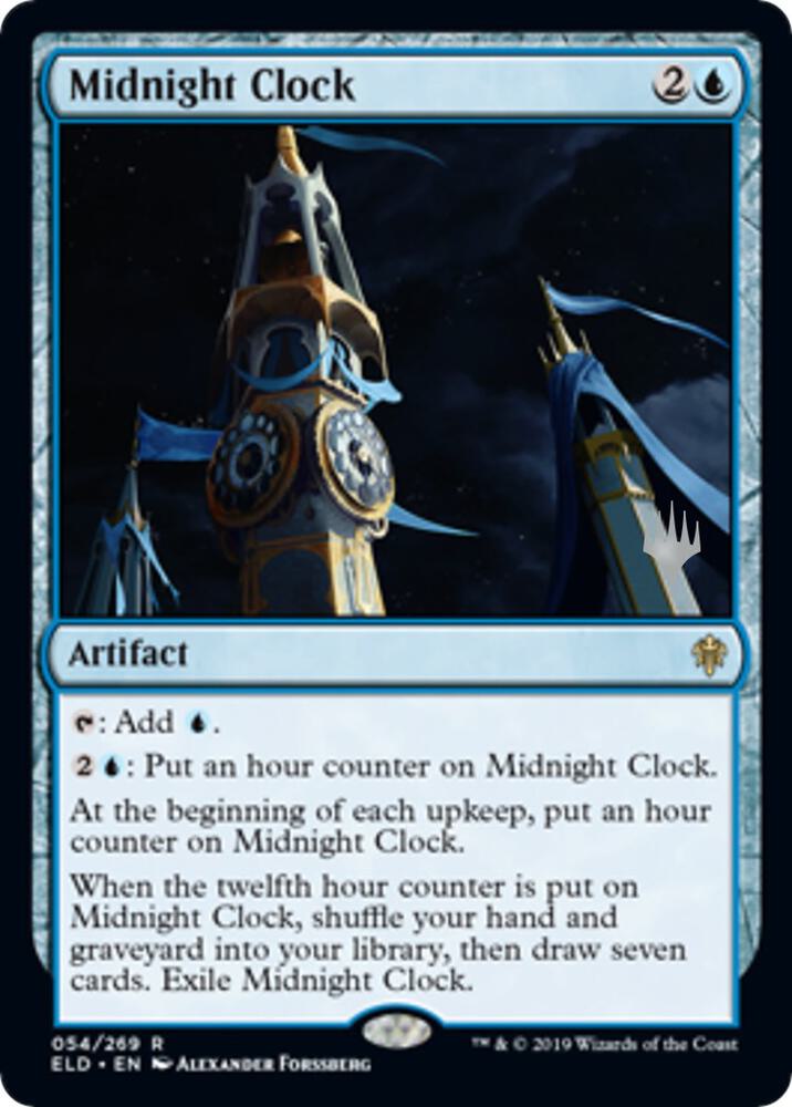 Midnight Clock 54 card from Promo Pack: Throne of Eldraine
