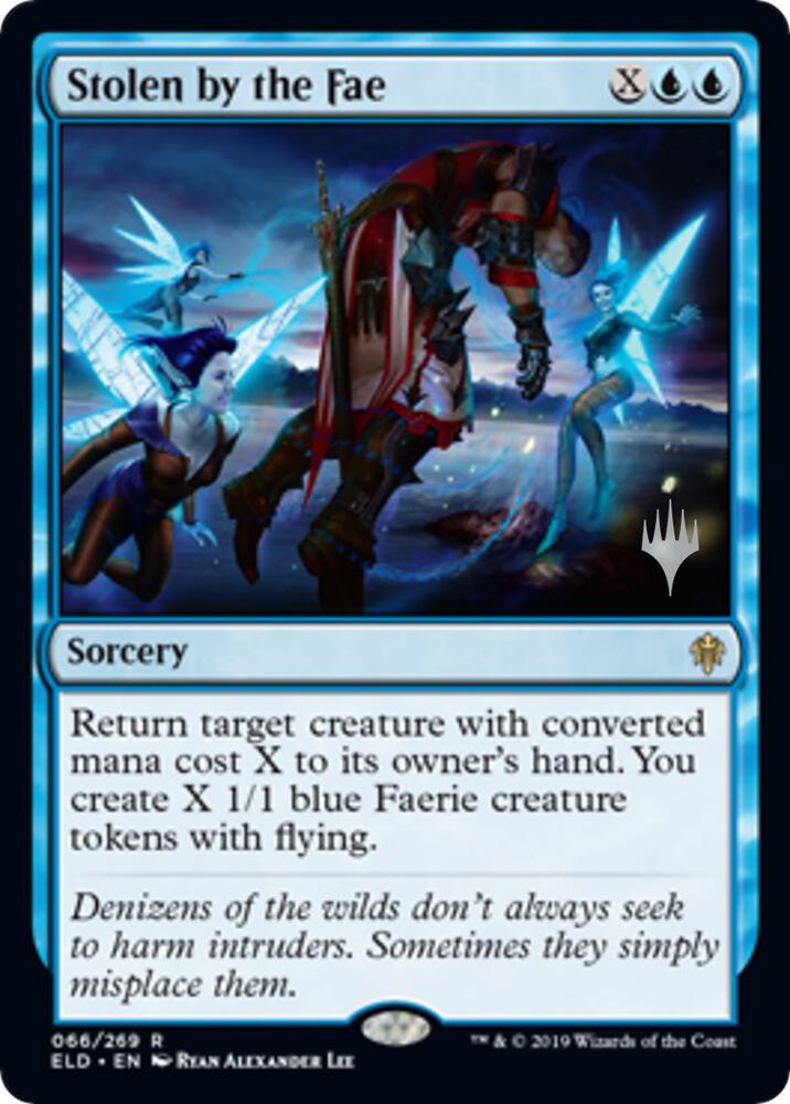 Stolen by the Fae 66 card from Promo Pack: Throne of Eldraine