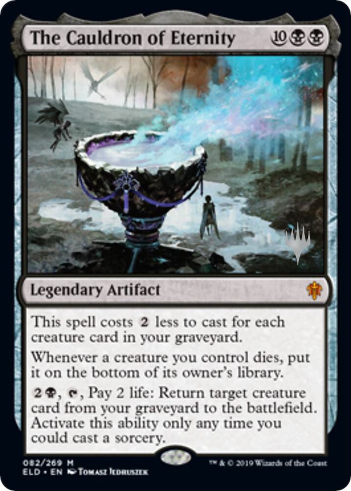 The Cauldron of Eternity 82 card from Promo Pack: Throne of Eldraine