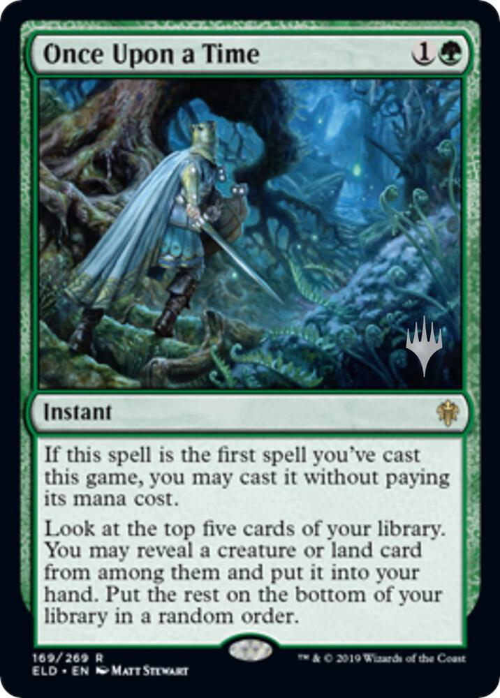 Once Upon a Time 169 card from Promo Pack: Throne of Eldraine