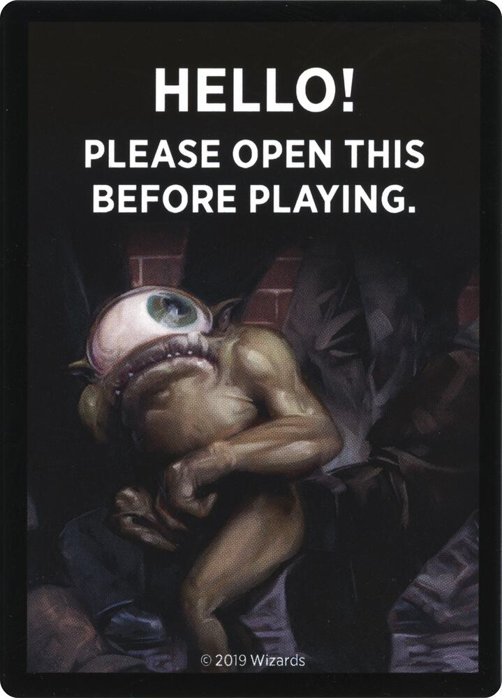 Corpse Knight Reminder Card (Knights' Charge Brawl Deck) card from Unique and Miscellaneous Promos