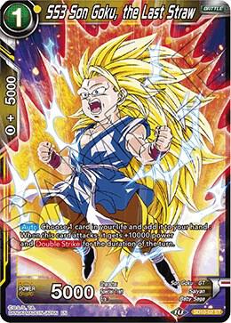 SS3 Son Goku, the Last Straw SD10-02 card from Malicious Machinations