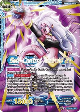 Android 21 // Self-Control Android 21 XD2-01 card from Malicious Machinations