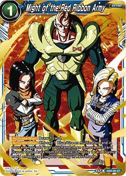 Might of the Red Ribbon Army XD2-06 card from Malicious Machinations