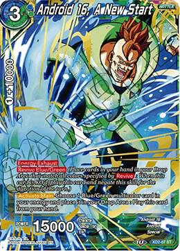 Android 16, A New Start XD2-07 card from Malicious Machinations
