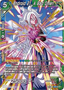 Android 21, A Bad Omen XD2-08 card from Malicious Machinations