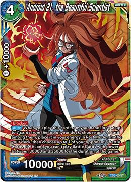 Android 21, the Beautiful Scientist XD2-09 card from Malicious Machinations