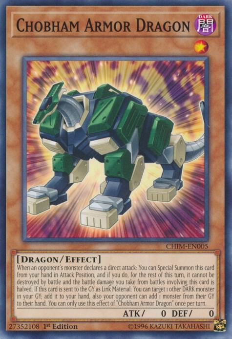 Chobham Armor Dragon CHIM-EN005 card from Chaos Impact