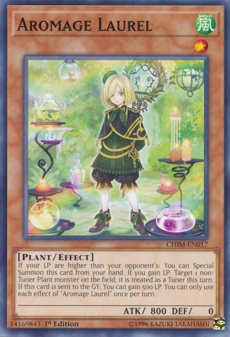 Aromage Laurel CHIM-EN017 card from Chaos Impact
