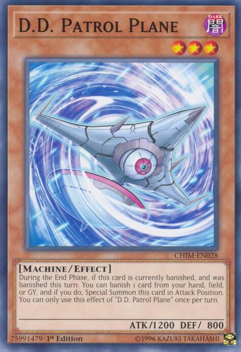 D.D. Patrol Plane CHIM-EN028 card from Chaos Impact