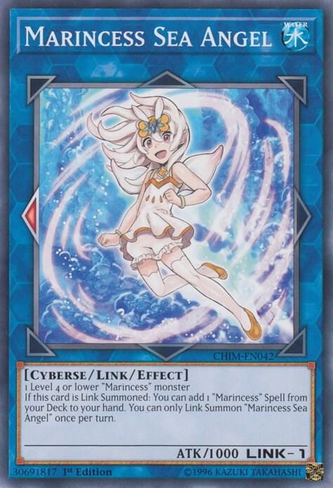 Marincess Sea Angel CHIM-EN042 card from Chaos Impact