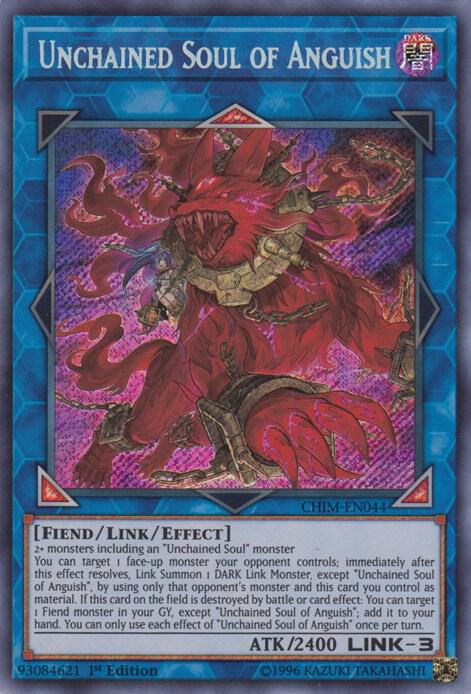 Unchained Soul of Anguish CHIM-EN044 card from Chaos Impact