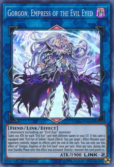 Gorgon, Empress of the Evil Eyed CHIM-EN048 card from Chaos Impact
