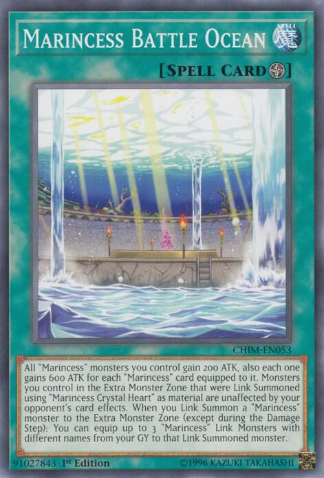 Marincess Battle Ocean CHIM-EN053 card from Chaos Impact