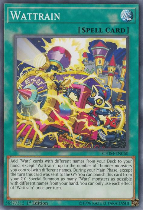 Wattrain CHIM-EN060 card from Chaos Impact