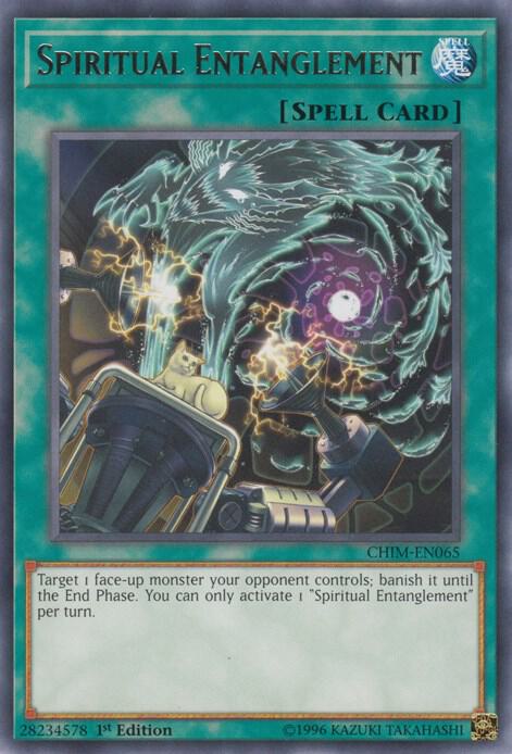 Spiritual Entanglement CHIM-EN065 card from Chaos Impact