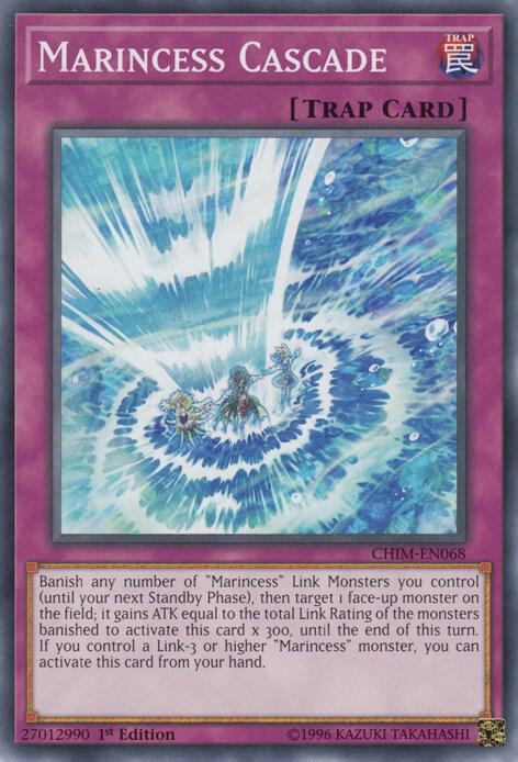 Marincess Cascade CHIM-EN068 card from Chaos Impact