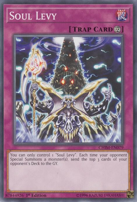 Soul Levy CHIM-EN079 card from Chaos Impact