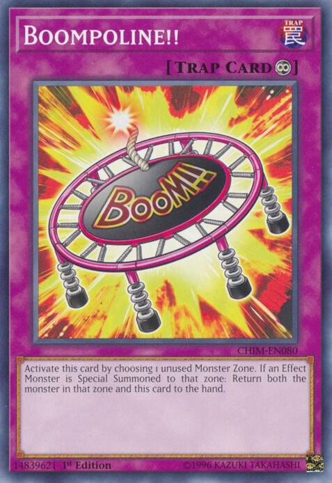 Boompoline!! CHIM-EN080 card from Chaos Impact