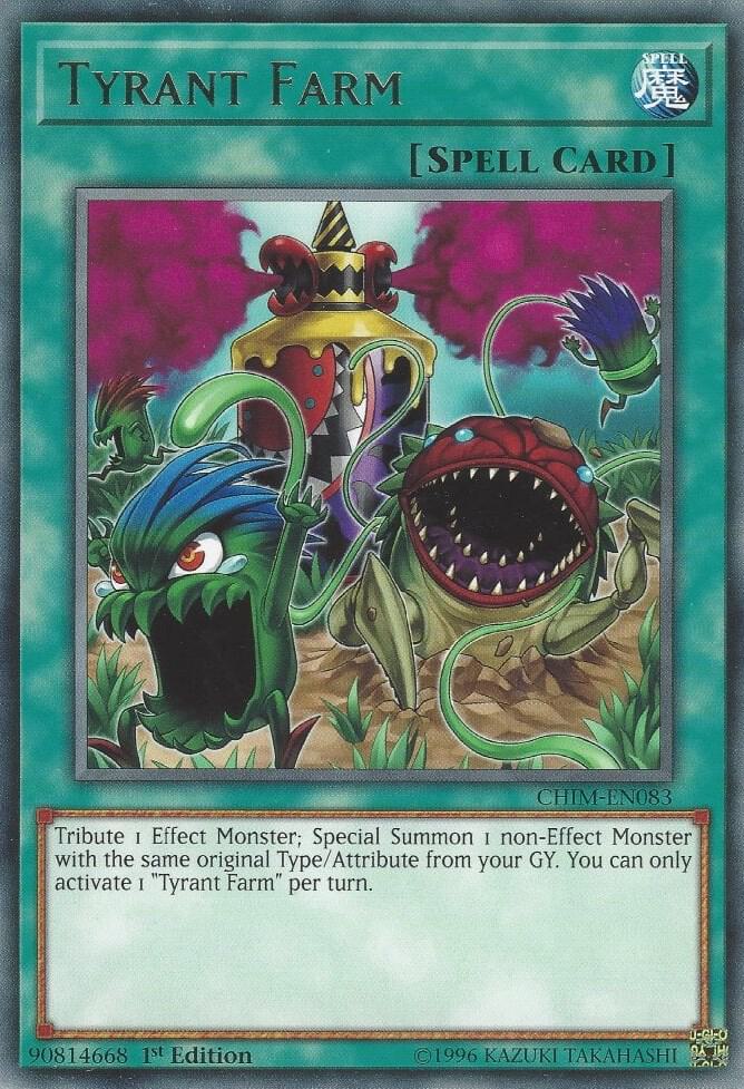 Tyrant Farm CHIM-EN083 card from Chaos Impact