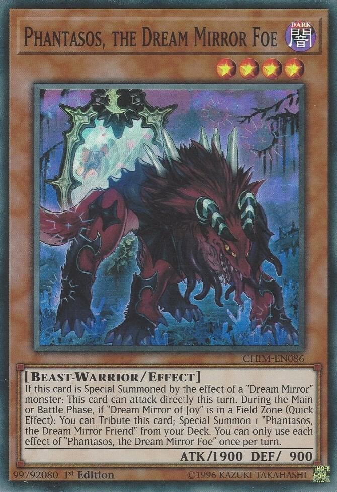Phantasos, the Dream Mirror Foe CHIM-EN086 card from Chaos Impact