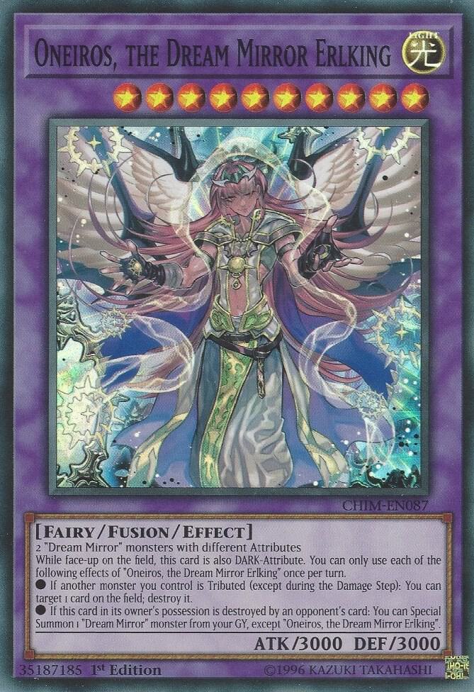 Oneiros, the Dream Mirror Erlking CHIM-EN087 card from Chaos Impact