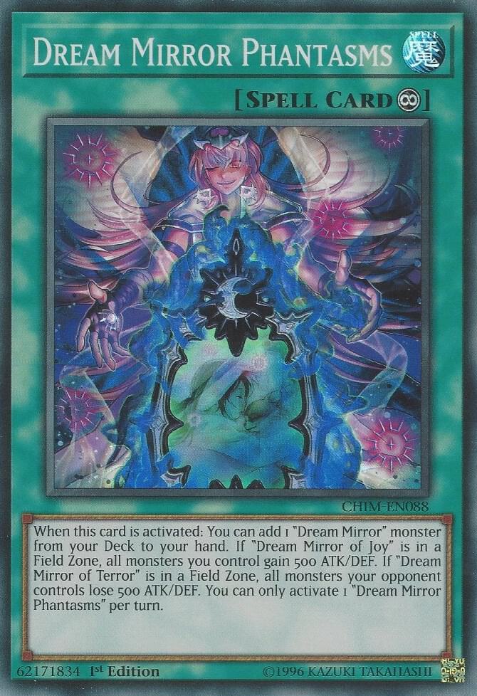 Dream Mirror Phantasms CHIM-EN088 card from Chaos Impact