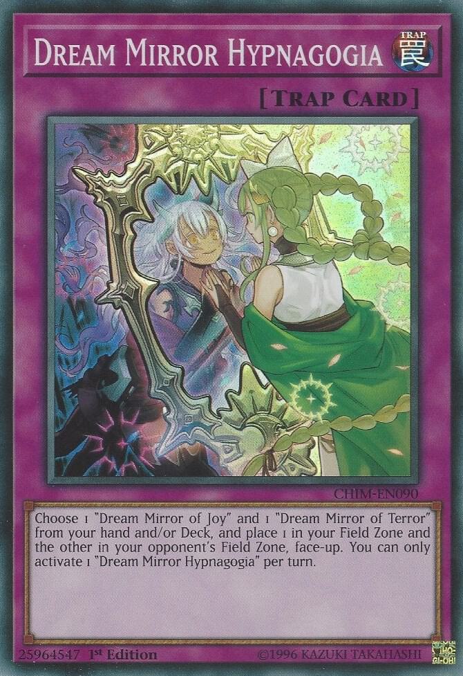 Dream Mirror Hypnagogia CHIM-EN090 card from Chaos Impact